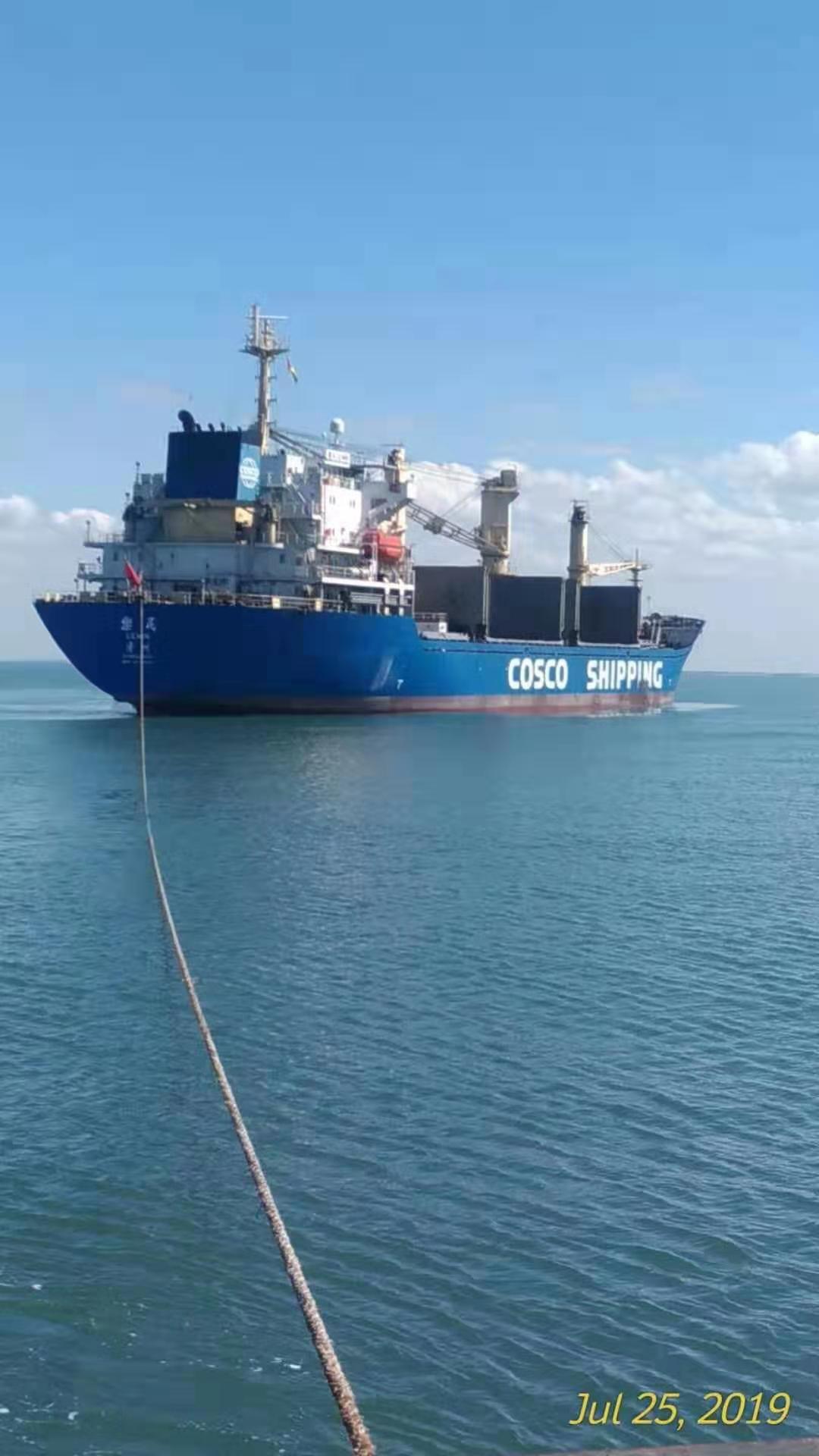 域?yàn)t集團(tuán)子公司長城礦業(yè)鋯鈦礦回運(yùn)