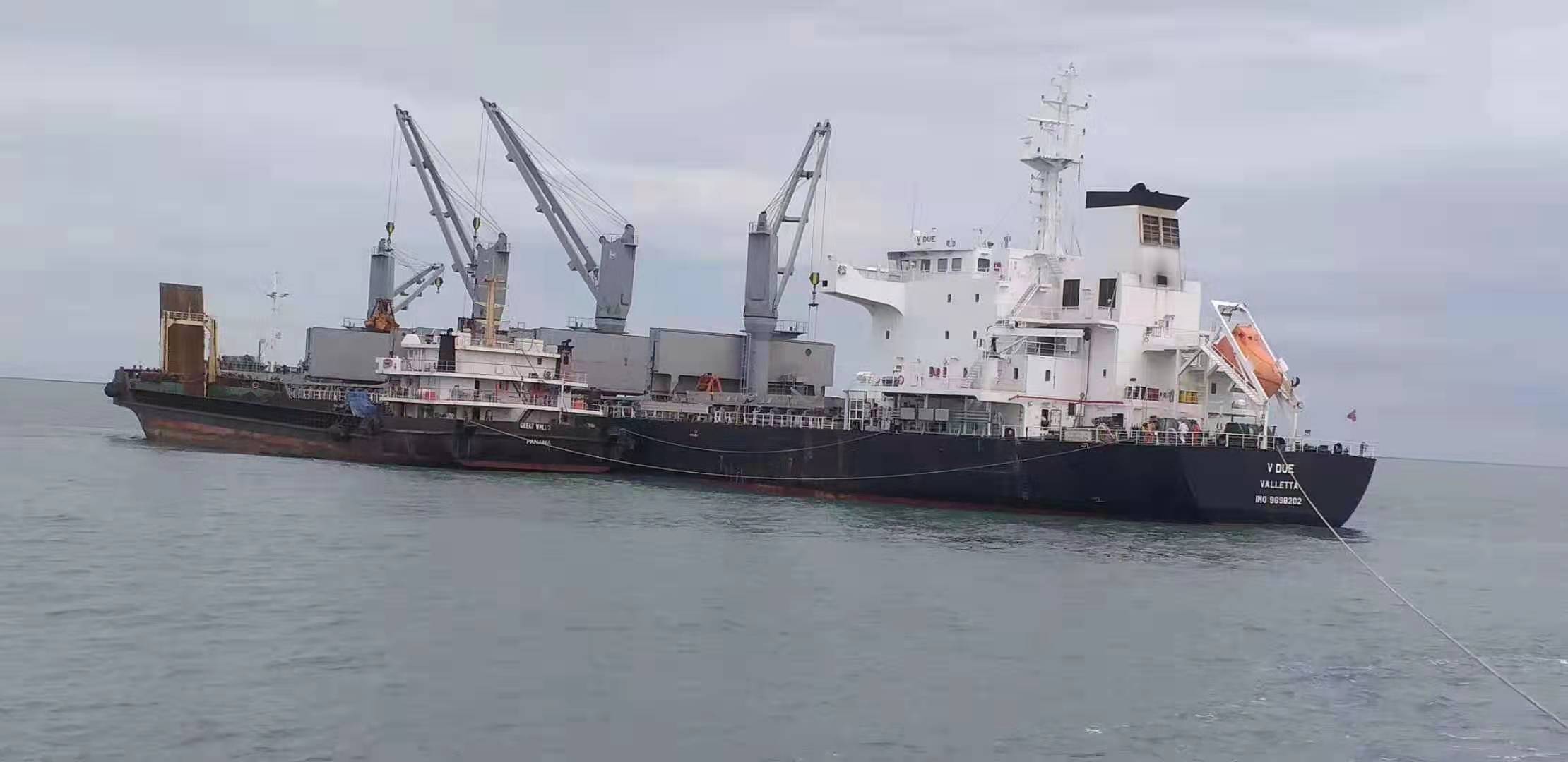 域瀟集團(tuán)子公司鋯鈦礦回運