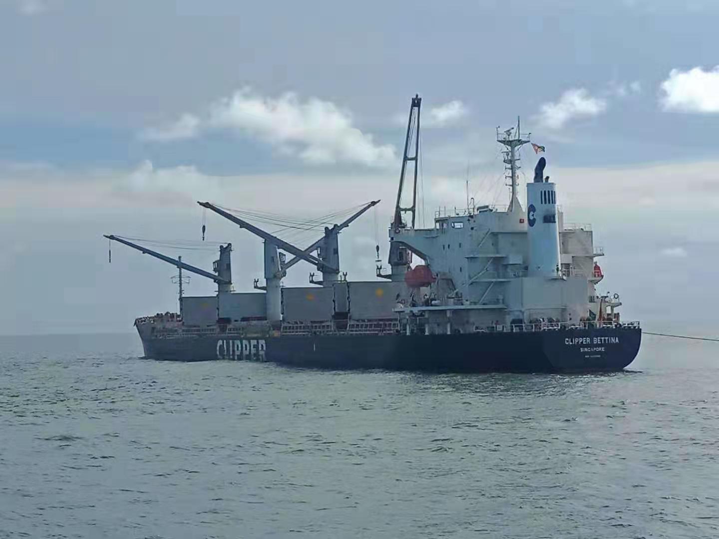 域瀟集團(tuán)莫桑比克重沙礦業(yè)子公司鋯鈦礦回運